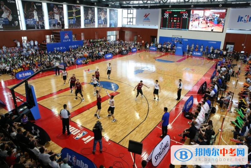 四川省双流县华阳中学夺得2017 Jr.NBA联赛四川赛区冠军