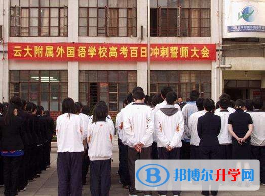 云南大学附属外国语学校招生办联系电话
