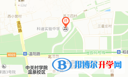 北京科迪实验中学地址在哪里
