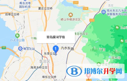 青岛银河学校初中部地址在哪里