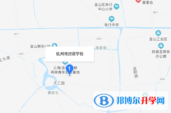 上海金山杭州湾双语学校地址在哪里