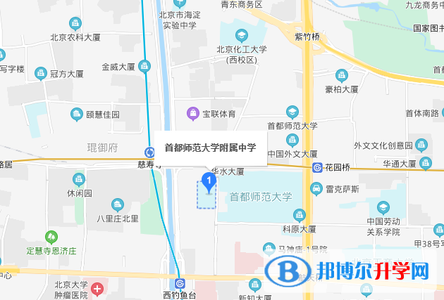 首都师范大学附属中学国际部地址在哪里