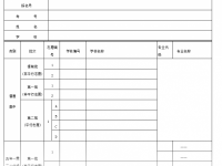 邢台2021年中考志愿的样表